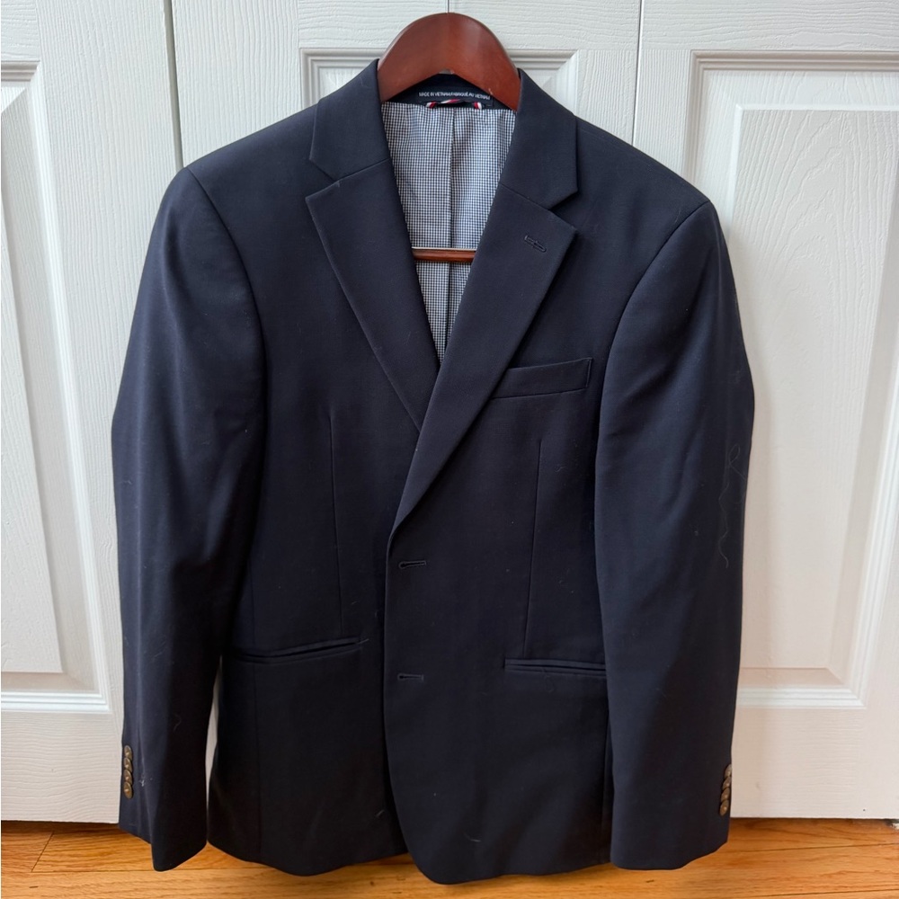 Tommy Hilfiger 36S Navy Two Button Blazer